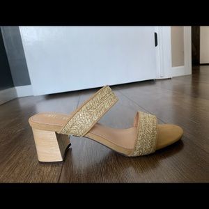 Vici - Scottsdale Raffia Block Heeled Sandal (8.5)